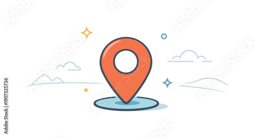 Cognitive low-noise focus and maintaining orientation in complex tasks without constant external feedback, a single stable marker centered in a wide quiet field