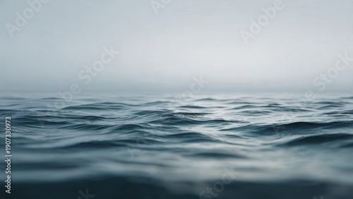 Calm Blue Ocean Waves