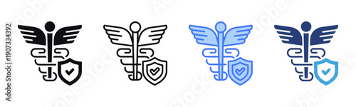 Health Guardian icon sheet multiple style collection