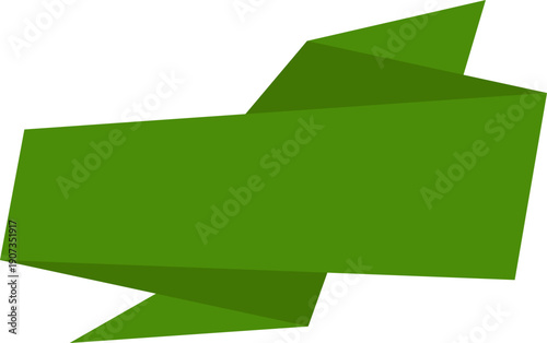 Copy Space Origami  Banner