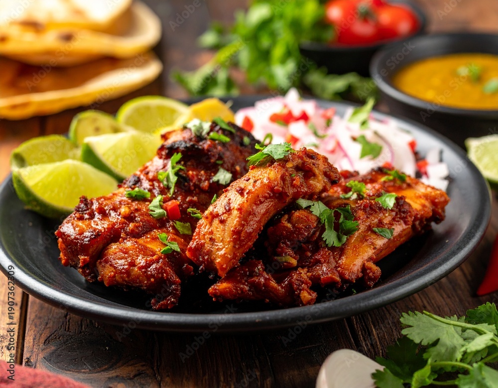 Fototapeta premium Mexikanische Al Pastor