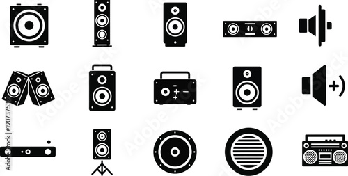 Audio speaker systems floor-standing, bookshelf, and center-channel speaker