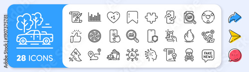 Phone touch, Fire energy and Inclusion line icons. Interest rate, AI generate, Inflation icons. Pack of Approved agreement, Court jury, Pickup icon. Vector