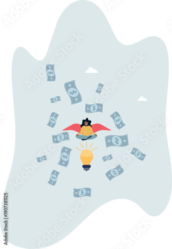 Angel investor, people who funding or support startup seed project since beginning,person's life situation and his activities.