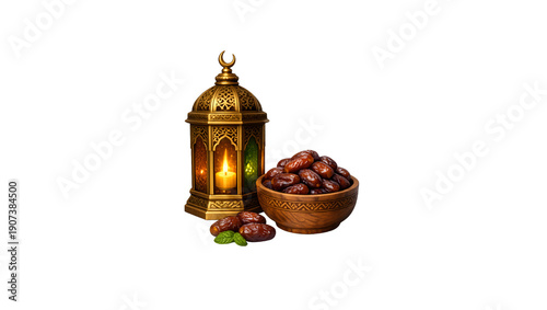 3D Dates & Lantern