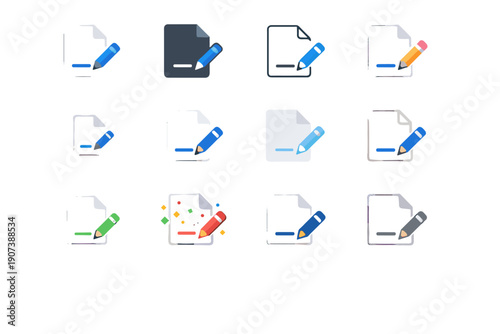 Generation calm light variant vector icon detailed rename spacious image simple style