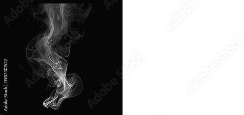 Fotografija A light and airy high quality smoke PNG cloud that adds a sense of freshness and purity to your designs