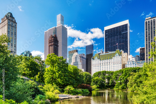 Wallpaper Mural New York City Skyline from Central Park during a Sunny Day, New York Torontodigital.ca