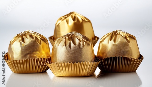 Gold Foil Wrapped Chocolate