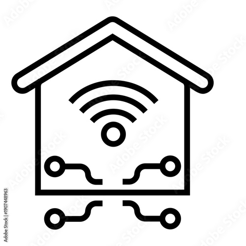 automation Line Icon