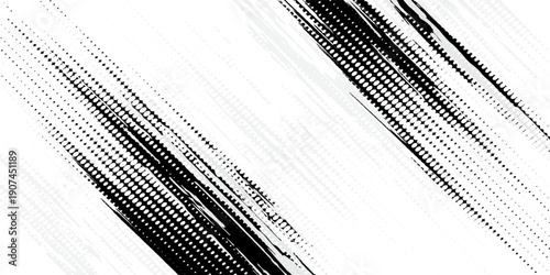 Tire tracks background for rally, drift, motocross, off-road and other auto and motorsport. Black tire marks on a white background with a worn effect and splashes of dirt..