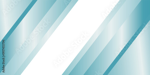 Elegant white and blue abstract background with shiny diagonal lines. Modern futuristic graphic. Horizontal banner template. Suit for business, cover, header, website, brochure, presentation vector