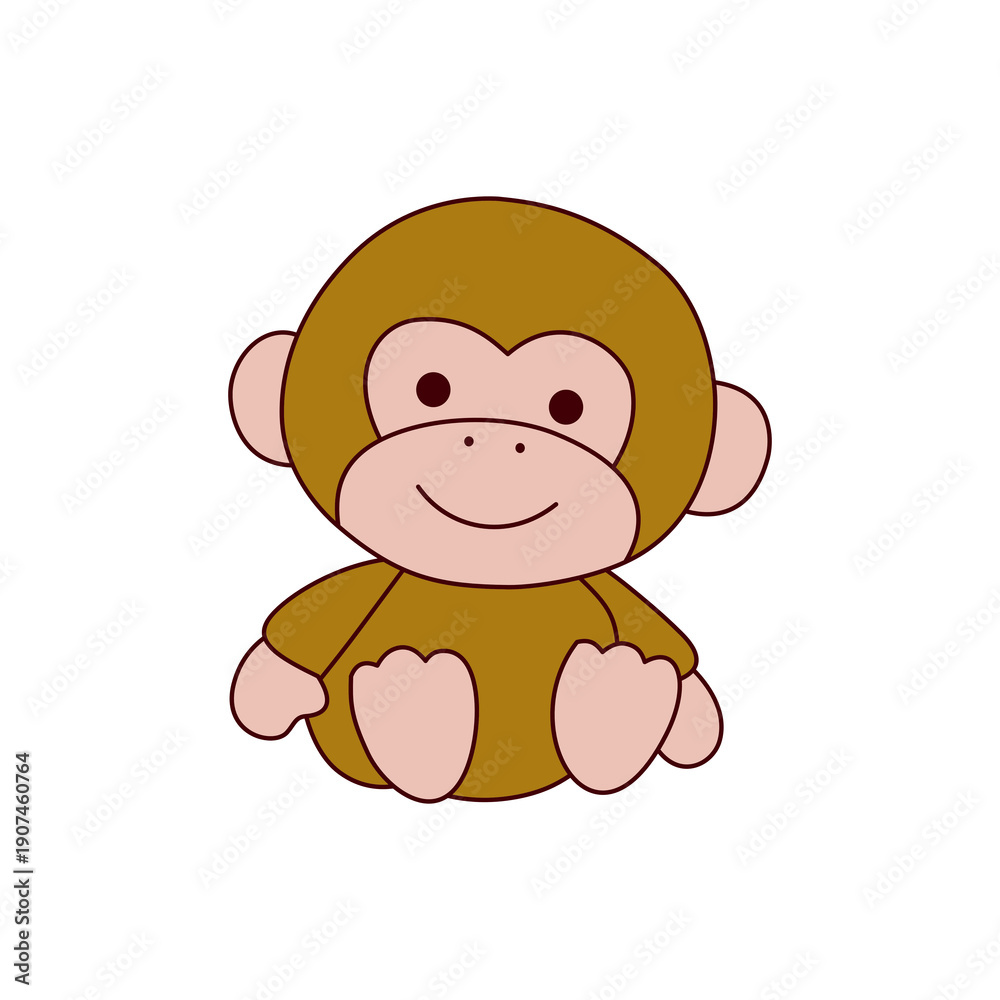 Fototapeta premium cute animal stickers that kids love