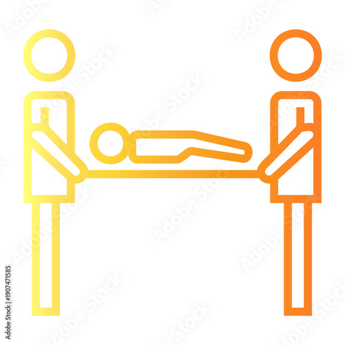 response Line Gradient Icon