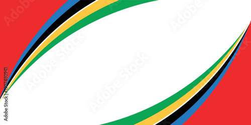 Colorful sport background for olympic international tournament in Paris france 2026. Abstract wave geometric color background with sport athletic style for world sport event. vector