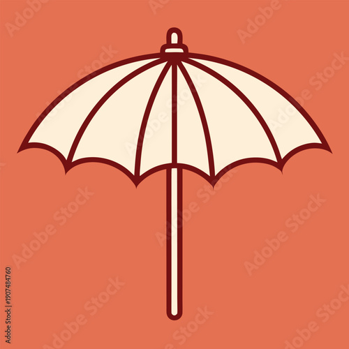umbrella icon vector illustration