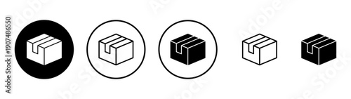 Box icon vector. box sign and symbol, parcel, package