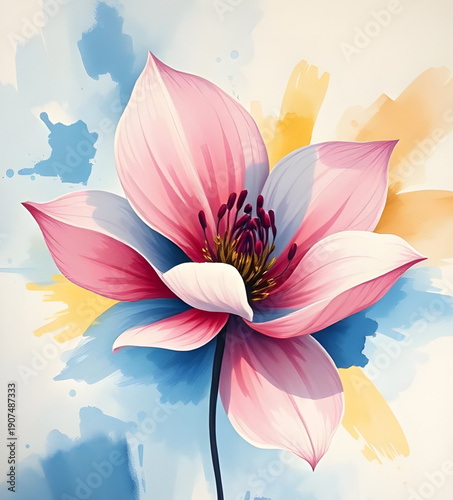 abstract, floral, flower, oilpaint, digital, painting, art, artwork, creative, artistic, texture, brushstroke, strokes, canvas, colorful, vibrant, expressive, aesthetic, beauty, elegant, decorative, d