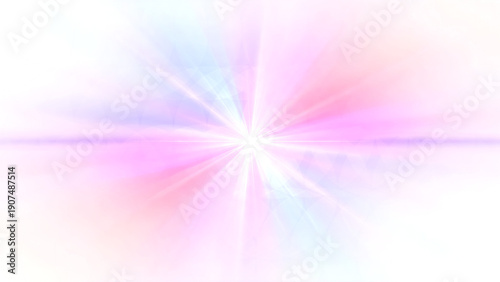 Radiant Gradient Light Burst on a transparent background.