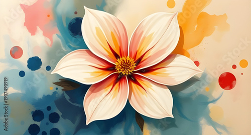 abstract, floral, flower, oilpaint, digital, painting, art, artwork, modern, creative, artistic, texture, brushstroke, strokes, canvas, colorful, vibrant, vivid, expressive, aesthetic, beauty, elegant