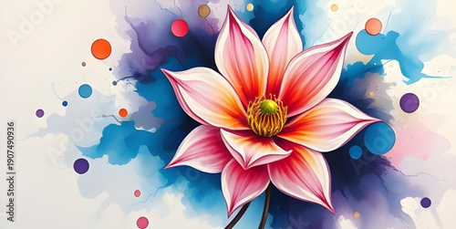 abstract, flower, floral, oilpaint, digital, art, artwork, painting, modern, contemporary, creative, artistic, texture, brushstroke, strokes, canvas, color, colorful, vibrant, vivid, expressive, aesth