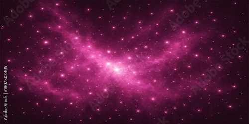 Abstract space background with stars and galaxy sky