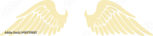 Simple Angel Wings Clipart