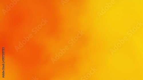 Abstract Warmth A Vibrant Gradient Brush Painting in Fiery Orange and Golden Yellow Hues, Capturing Dynamic Blurs and Soft Transitions for Creative Designs