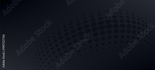 Empty dimly lit studio or stage featuring a black leather texture on floor. Single spotlight from above illuminates the ground creating  subtle gradient effect against the otherwise dark background