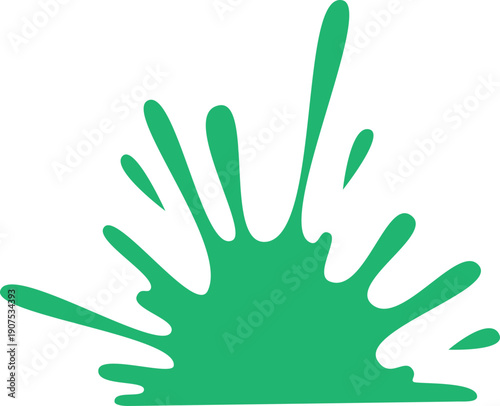 Vector illustration of ink splat