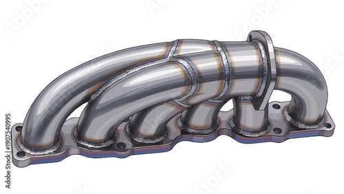 Exhaust Manifold Pipe System.