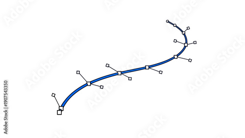 Molecular structure diagram model.