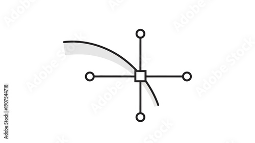 Simple Line Art Design.