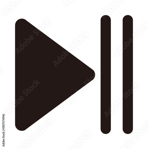 一時停止（ポーズ）のアイコン