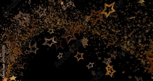 Starry abstract background ...