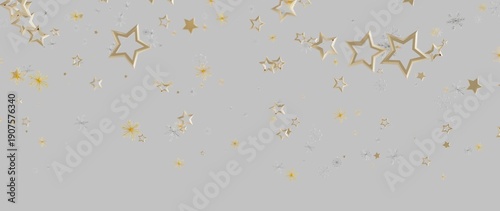 Festive background with gol...