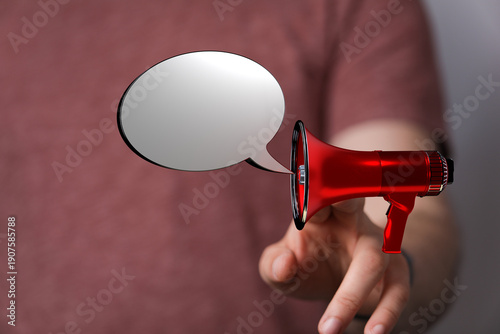 Image of a person holding a...