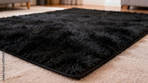 BlackShaggyRug