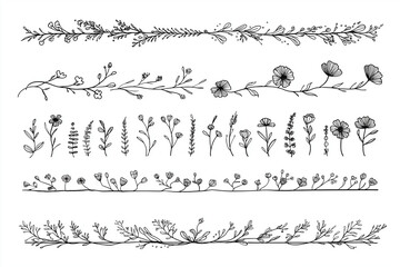 calligraphic design elements for your design
