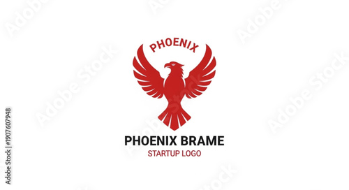 Phoenix bird logo startup logic.