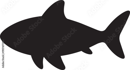 A minimalist graphic presents a stark black abstract shape against a clean white background evoking a sense of modern simplicity high quality