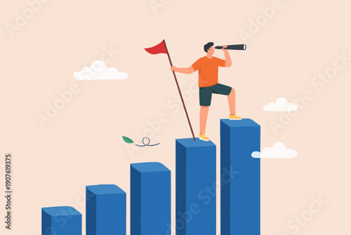 Growth and Success Concept