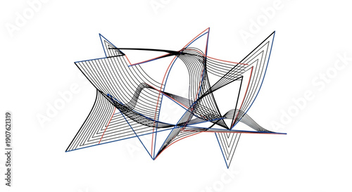 A 3d paper plane icon isolated on a white background serves as a professional business symbol and vector illustration design for a mail object