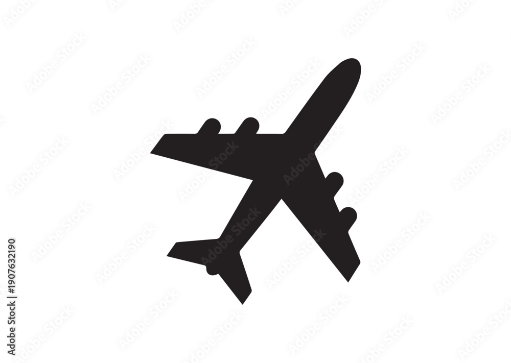 Obraz premium Airplane Icon