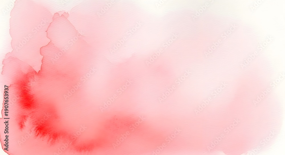 Obraz premium Vibrant pink watercolor background with soft gradient effect