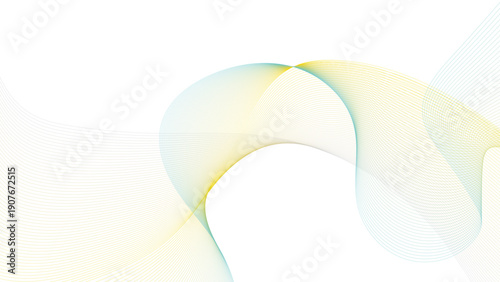 Abstract wave line. Digital frequency equalizer. digital Stylized line art background. Vector