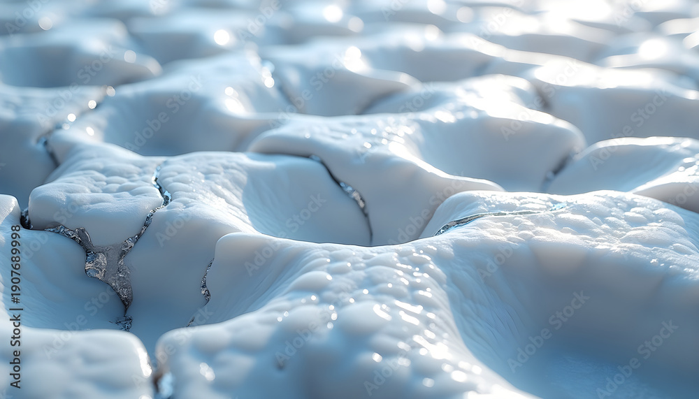 Obraz premium White And Silver Surface 3d Abstract Background