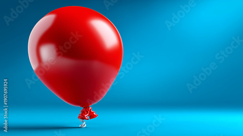 Classic Red Rubber Balloon ...