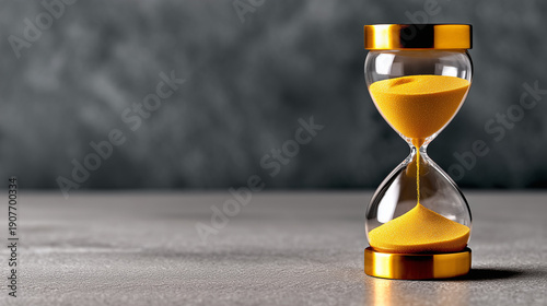 Classic Brass Hourglass wit...