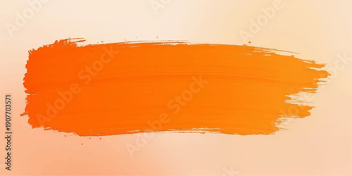 Abstract orange watercolor grunge background with torn paper texture